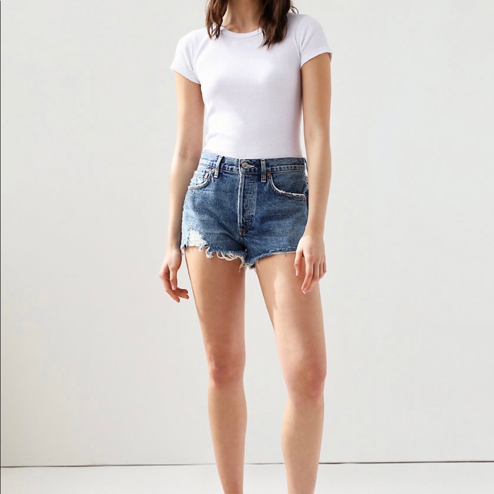 AGOLDE Parker Shorts Rocksteady